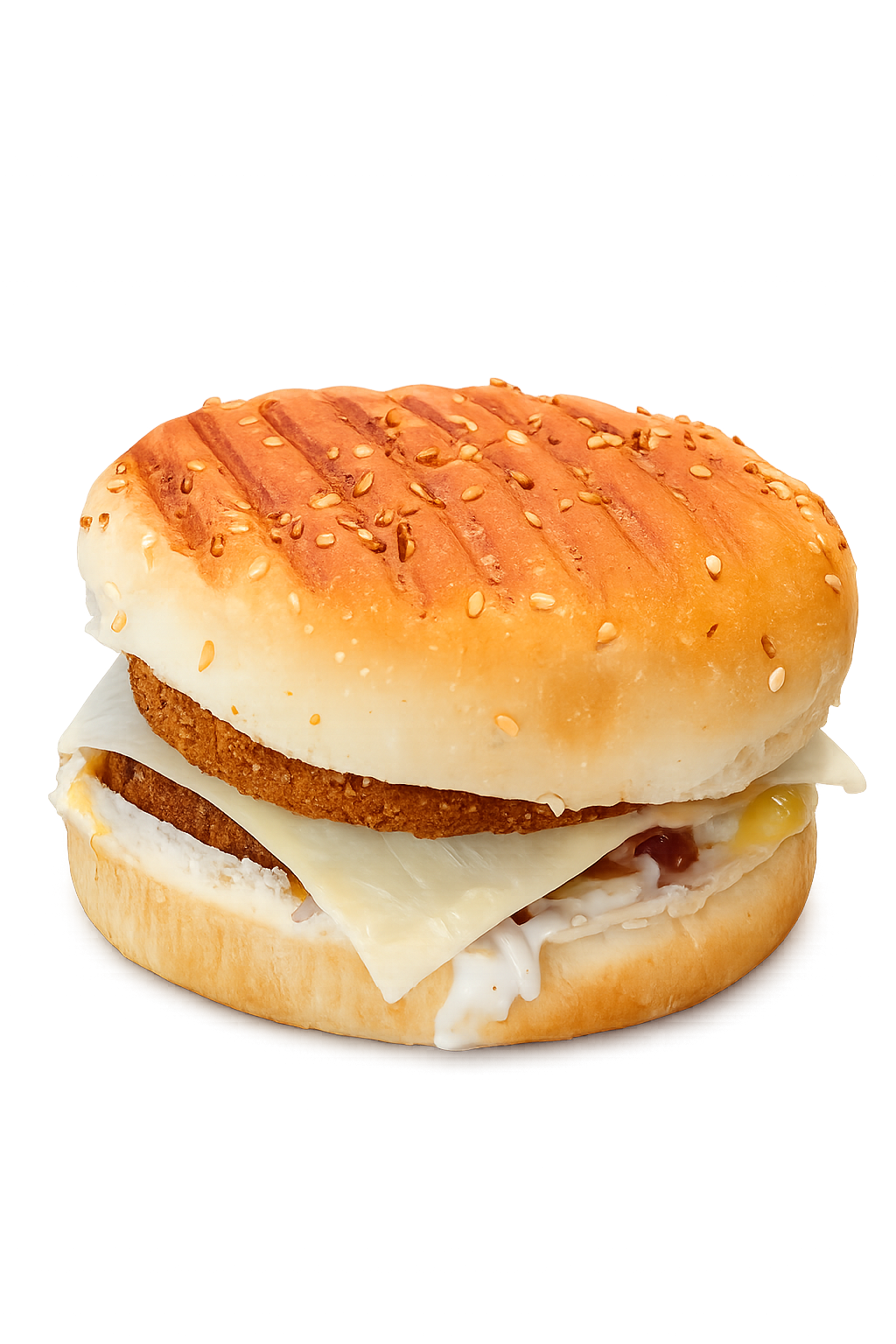 Veg burger from Hey Foodies